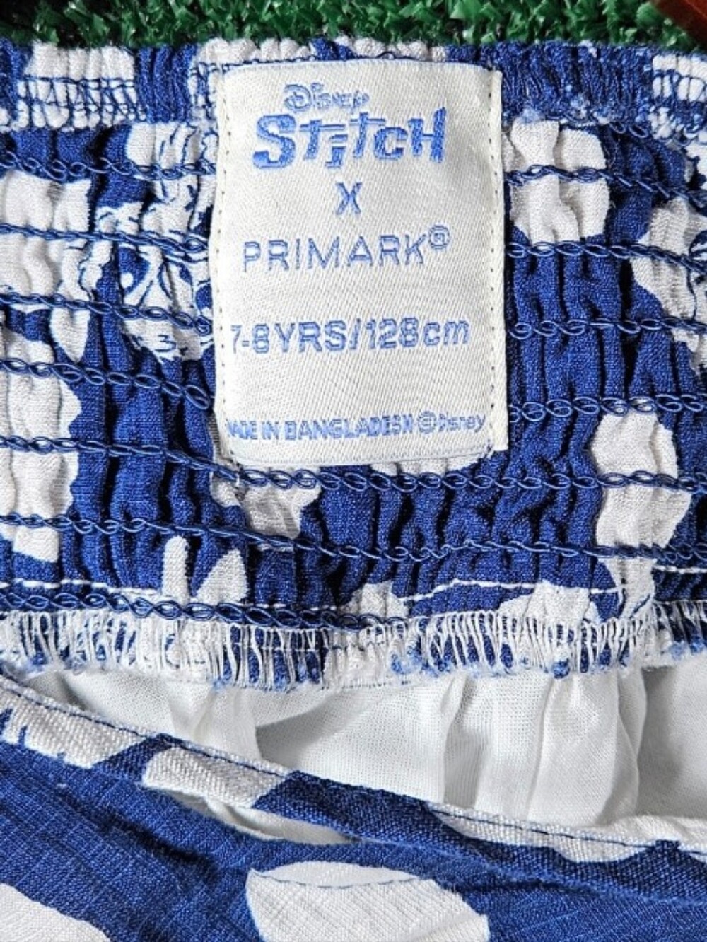 Disney Stitch × Primark Spaghetti Strap Sundress / Kids Girl Size 7-8 / 128cm - Picture 9 of 9